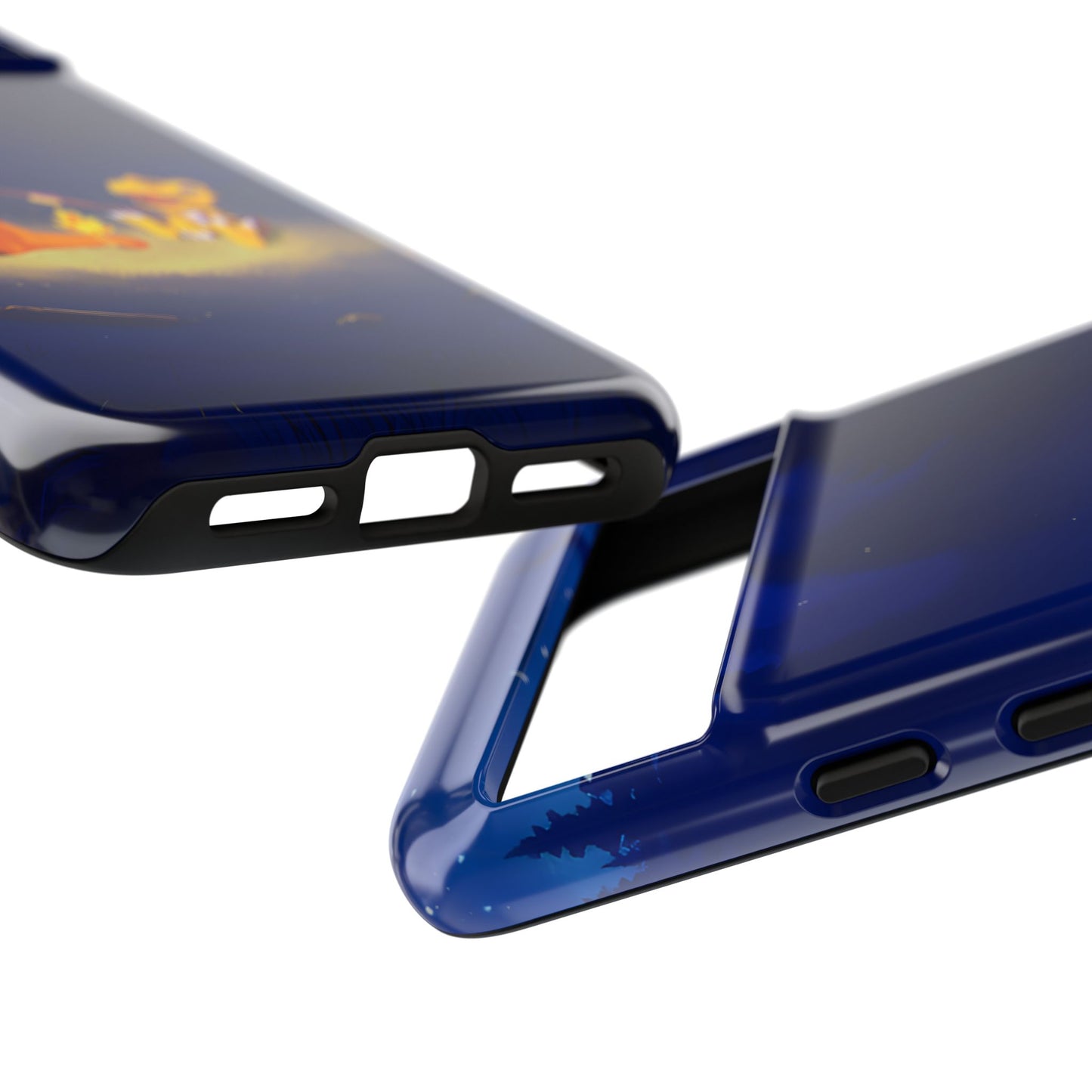 Blazing Friendship: Agumon & Charmander Phone Case