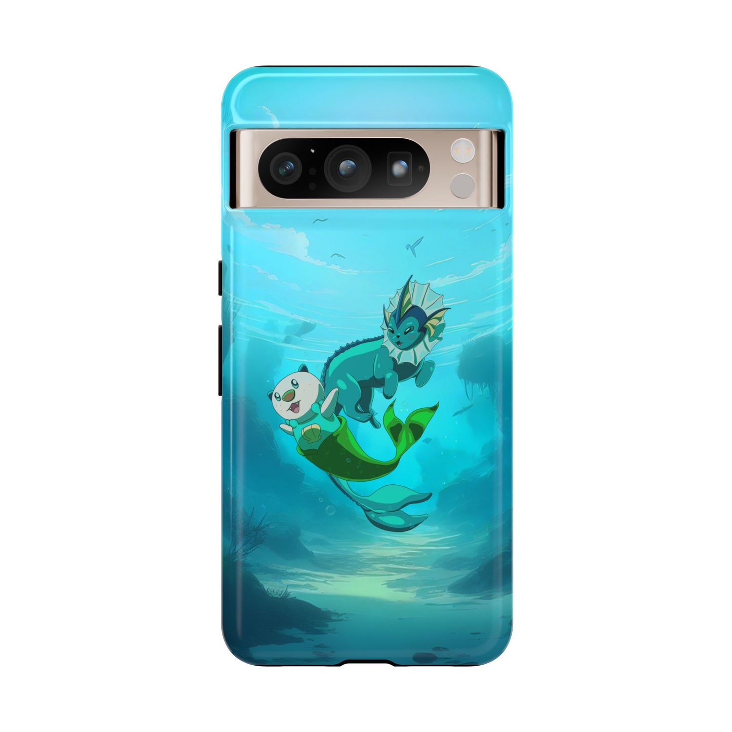 Aquatic Friends Phone Case – Oshawott & Vaporeon