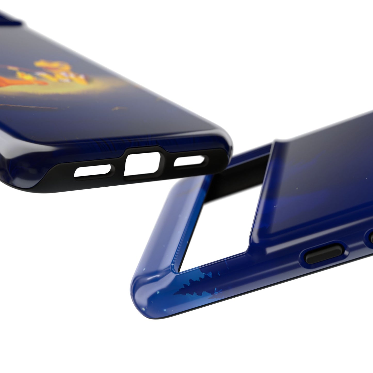 Blazing Friendship: Agumon & Charmander Phone Case