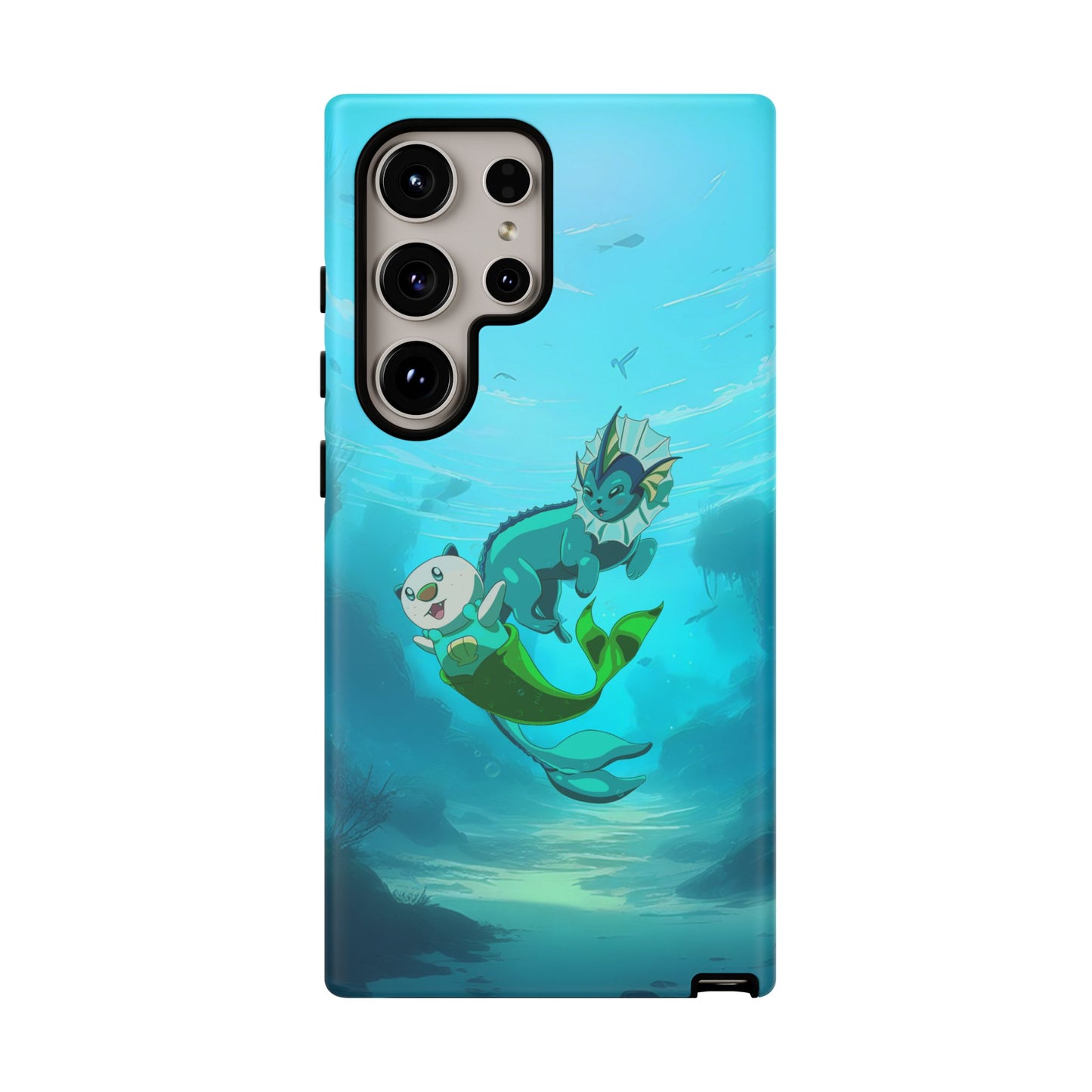 Aquatic Friends Phone Case – Oshawott & Vaporeon
