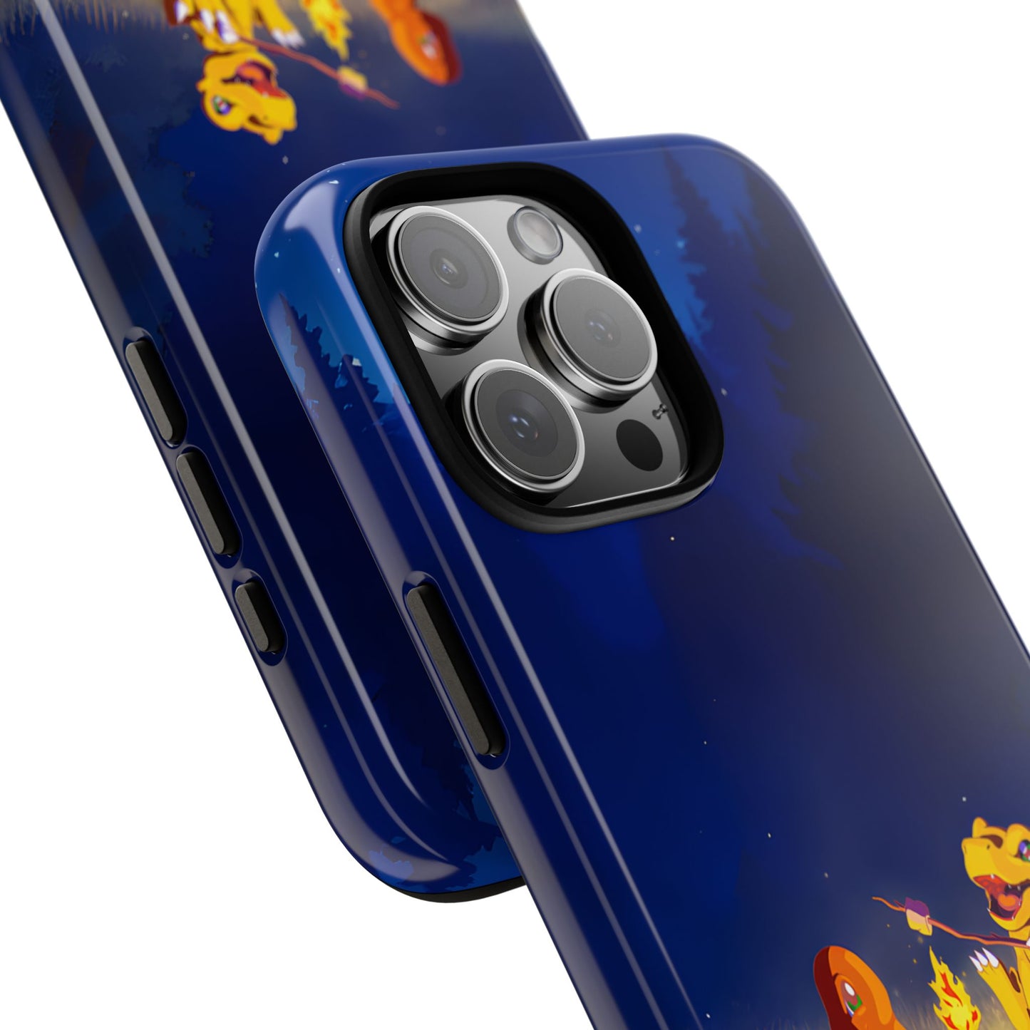 Blazing Friendship: Agumon & Charmander Phone Case