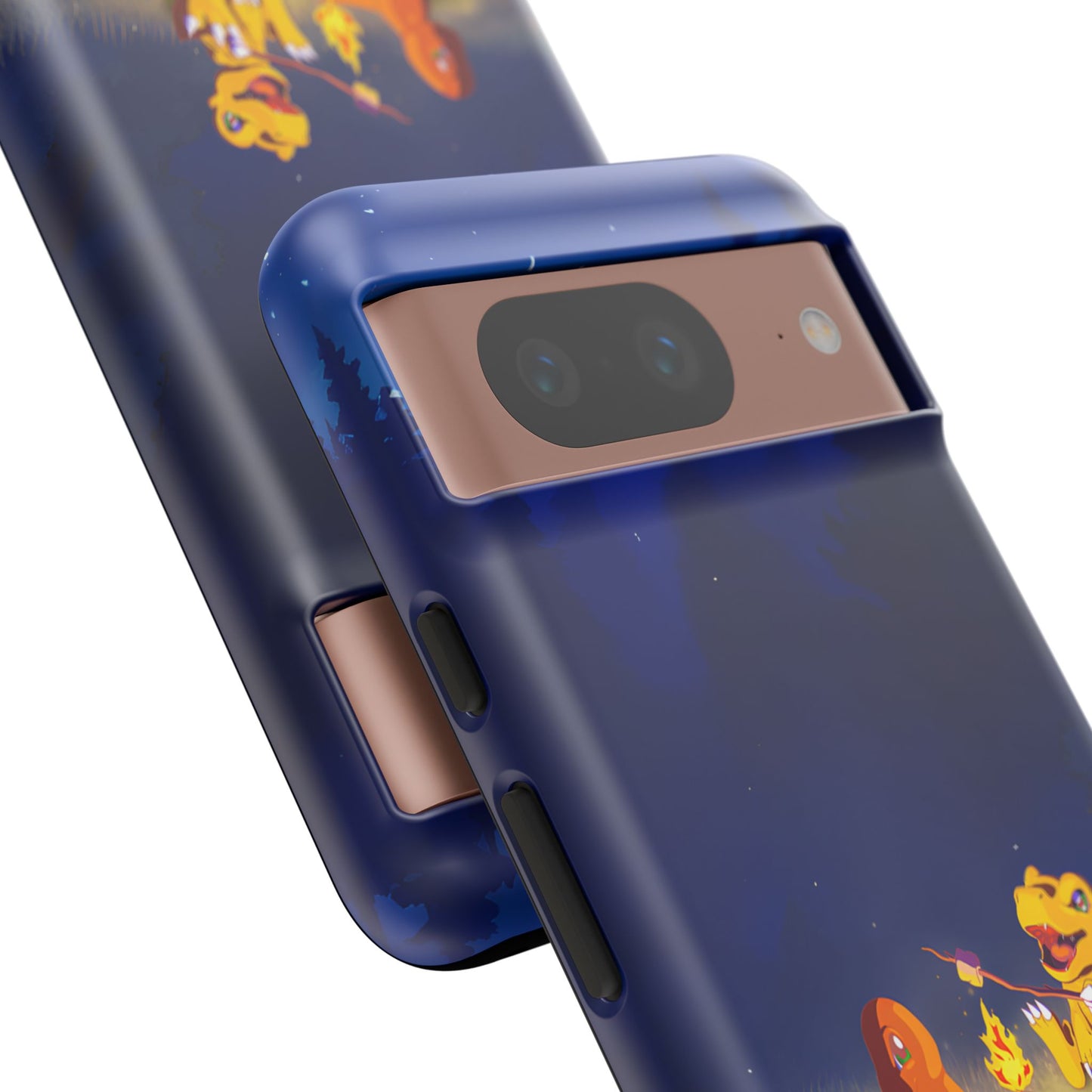 Blazing Friendship: Agumon & Charmander Phone Case