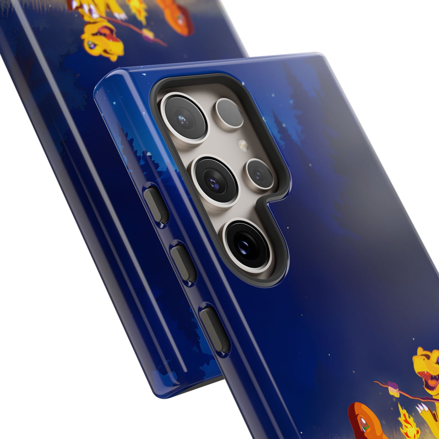 Blazing Friendship: Agumon & Charmander Phone Case