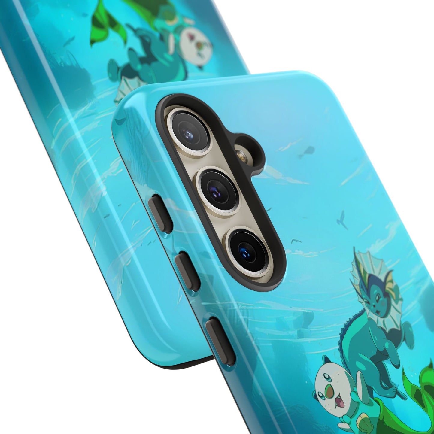 Aquatic Friends Phone Case – Oshawott & Vaporeon