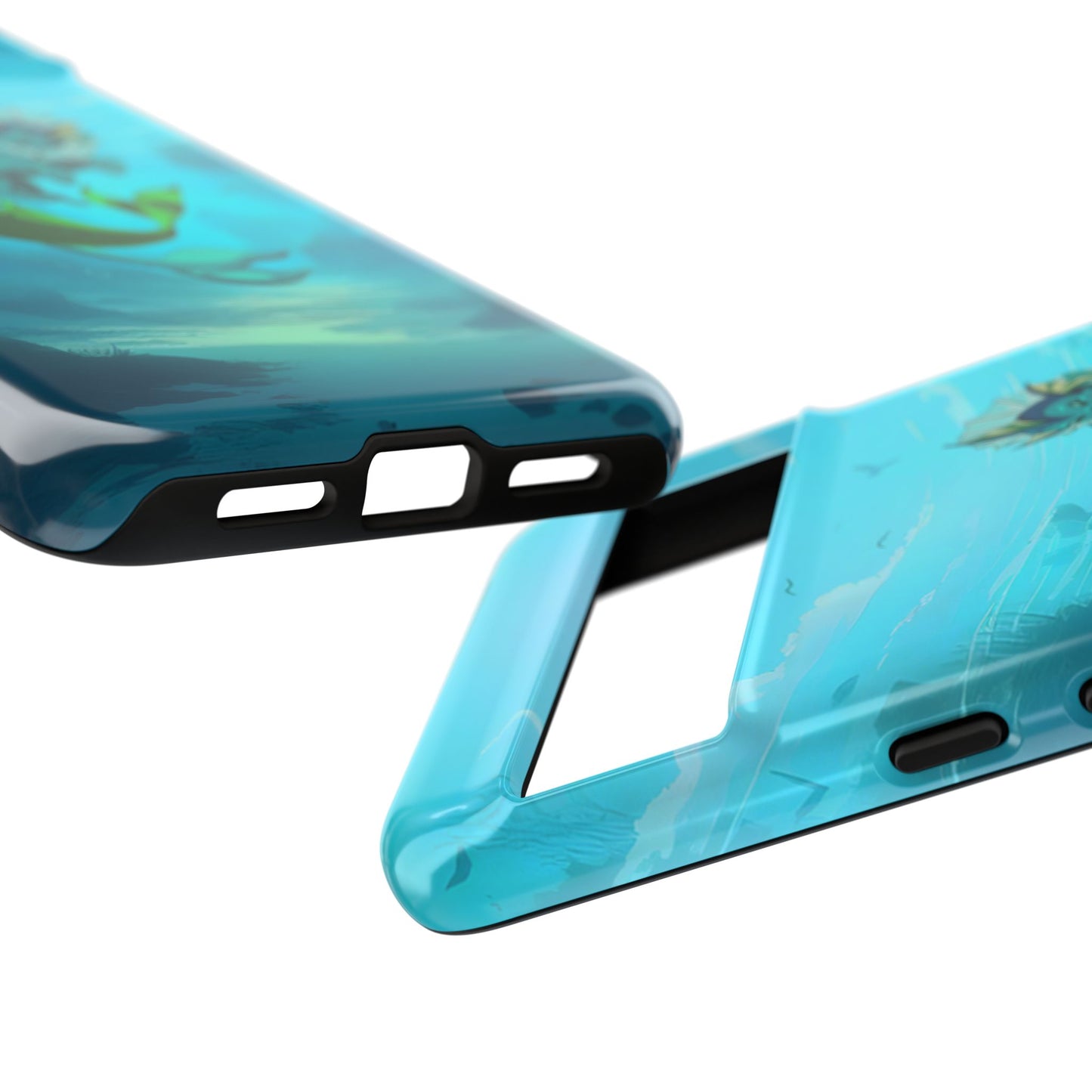 Aquatic Friends Phone Case – Oshawott & Vaporeon