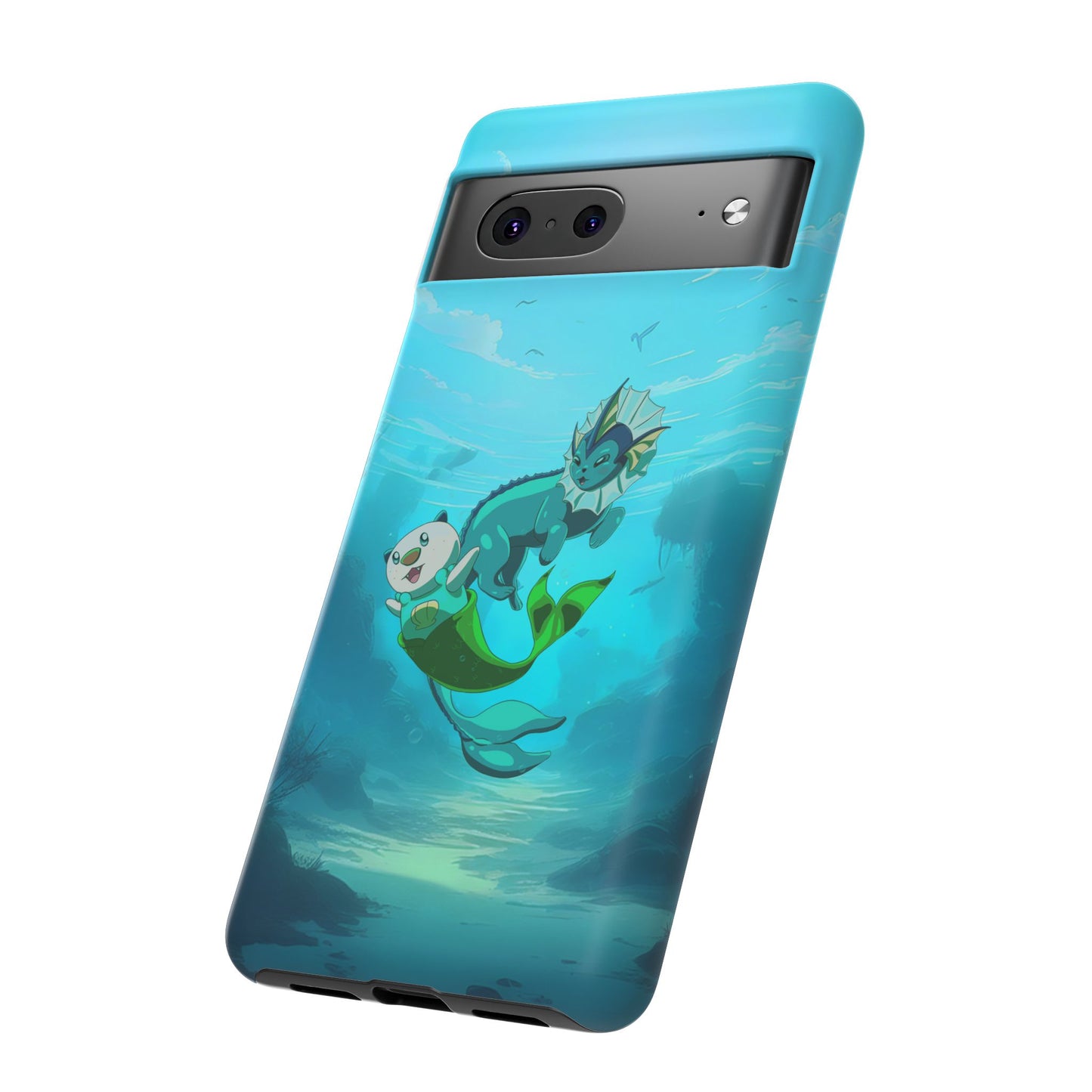 Aquatic Friends Phone Case – Oshawott & Vaporeon