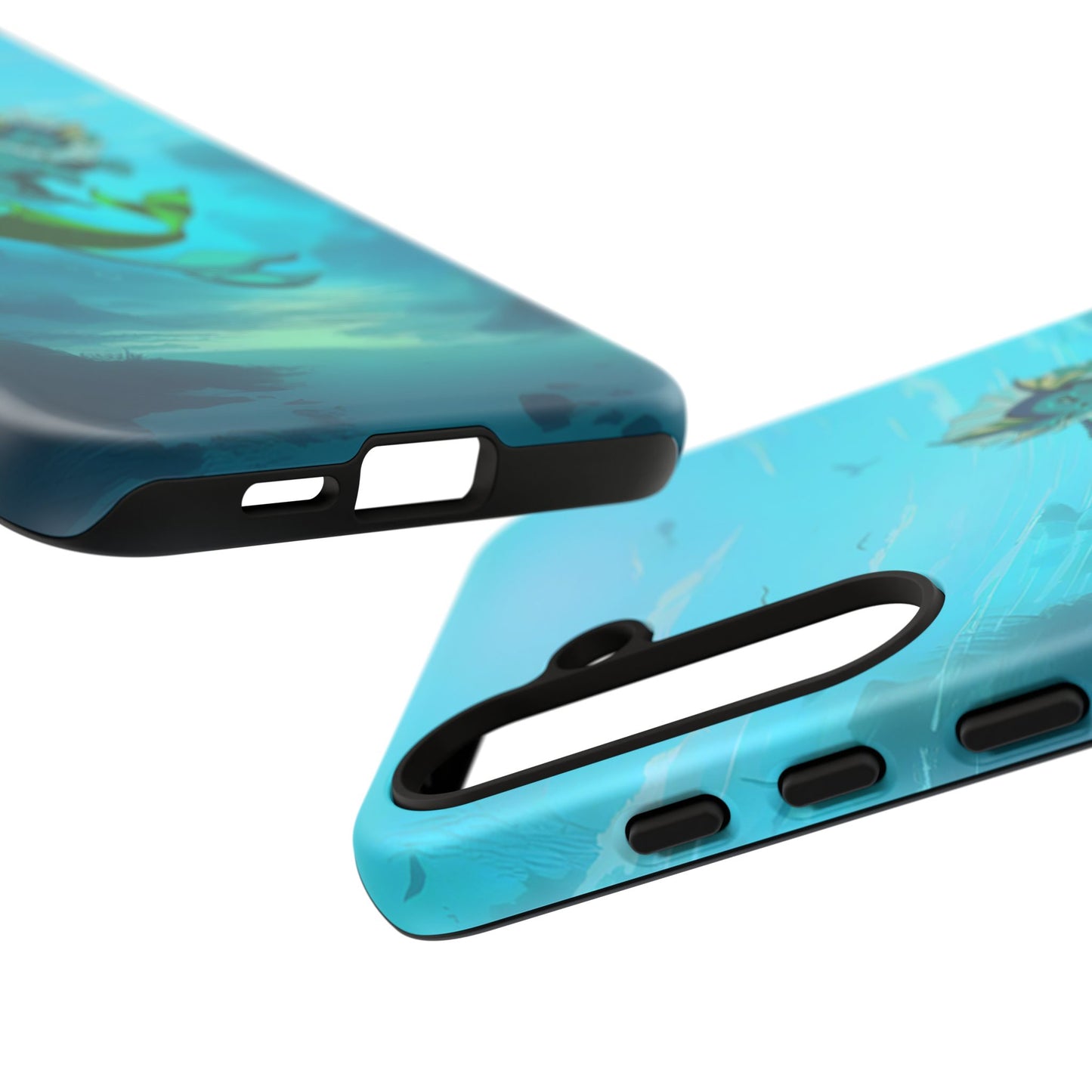 Aquatic Friends Phone Case – Oshawott & Vaporeon