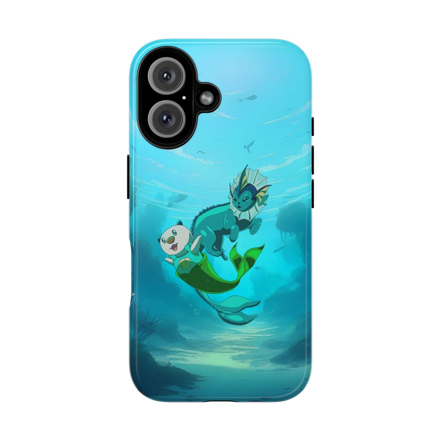 Aquatic Friends Phone Case – Oshawott & Vaporeon