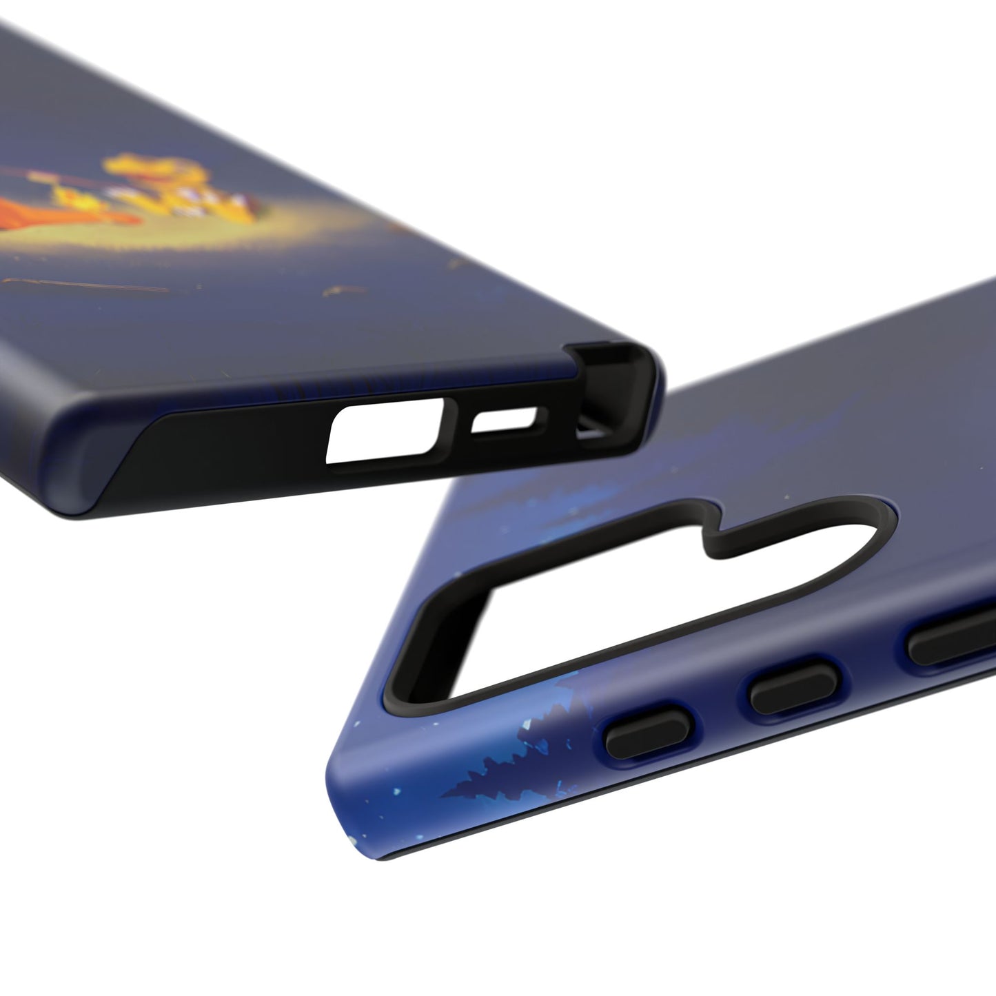 Blazing Friendship: Agumon & Charmander Phone Case