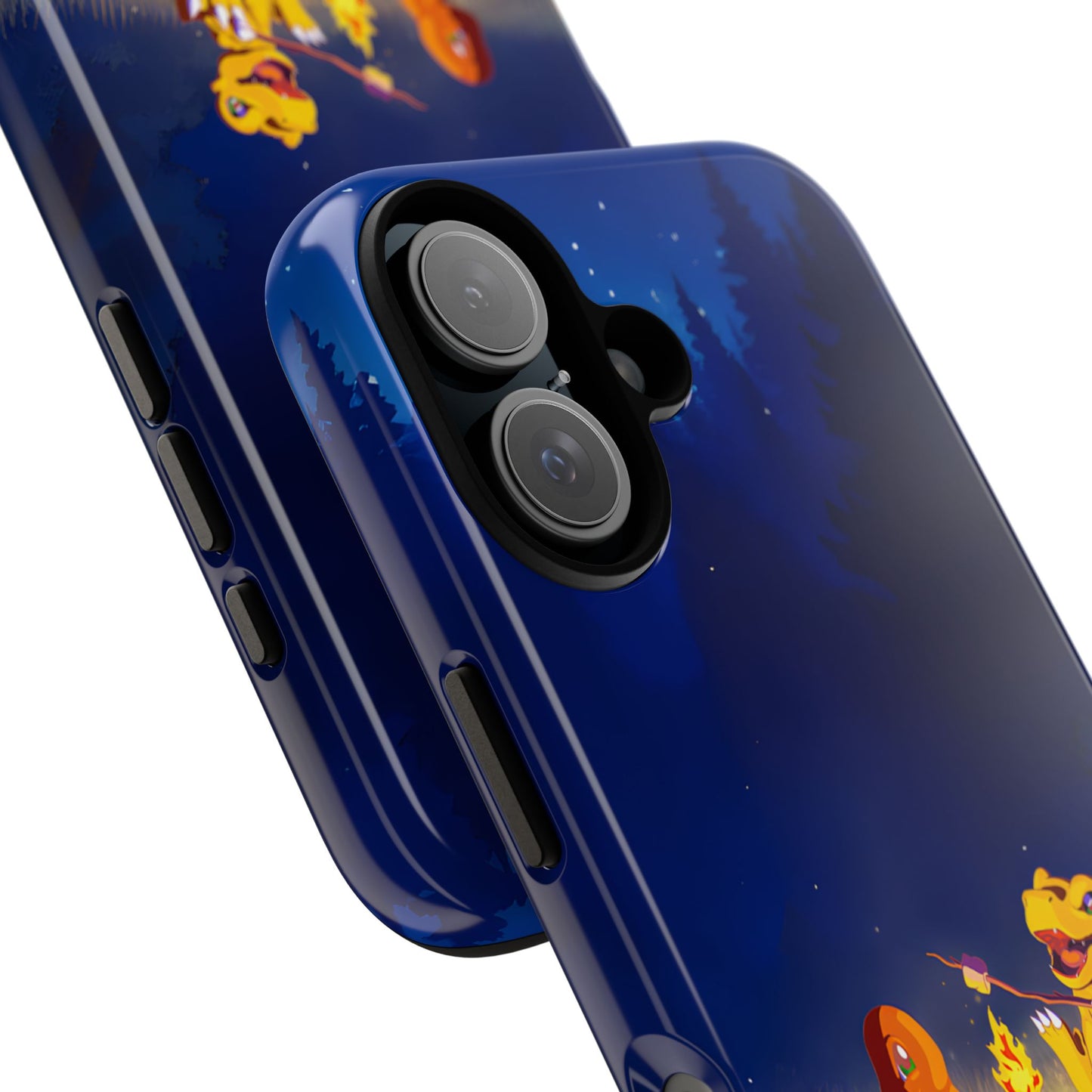 Blazing Friendship: Agumon & Charmander Phone Case