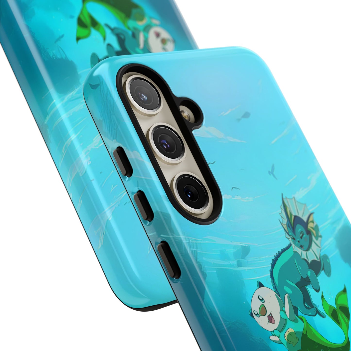 Aquatic Friends Phone Case – Oshawott & Vaporeon