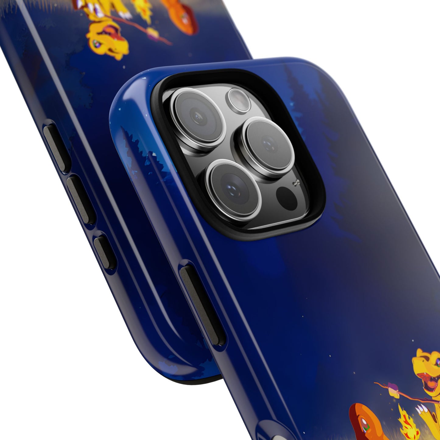 Blazing Friendship: Agumon & Charmander Phone Case
