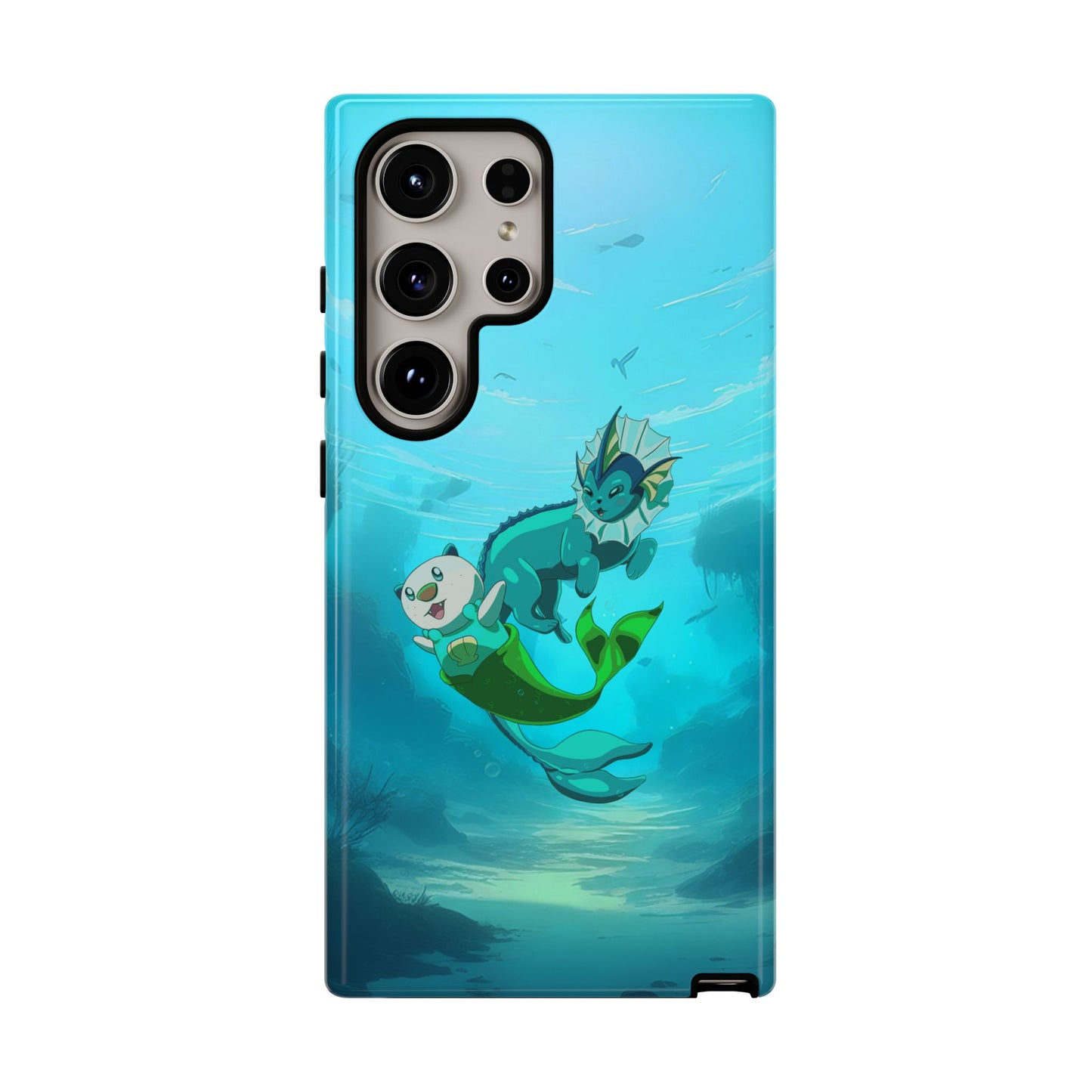Aquatic Friends Phone Case – Oshawott & Vaporeon