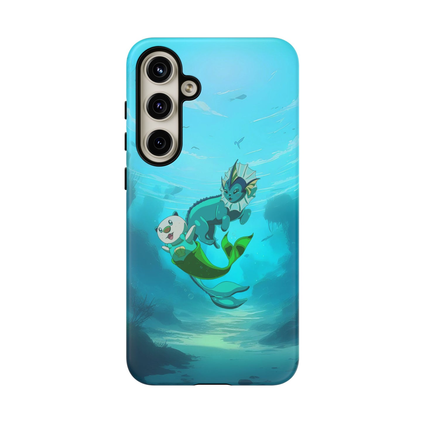 Aquatic Friends Phone Case – Oshawott & Vaporeon