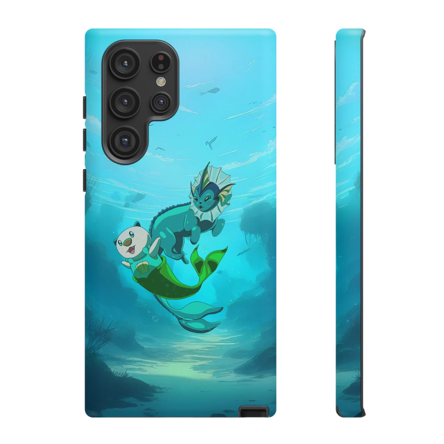 Aquatic Friends Phone Case – Oshawott & Vaporeon
