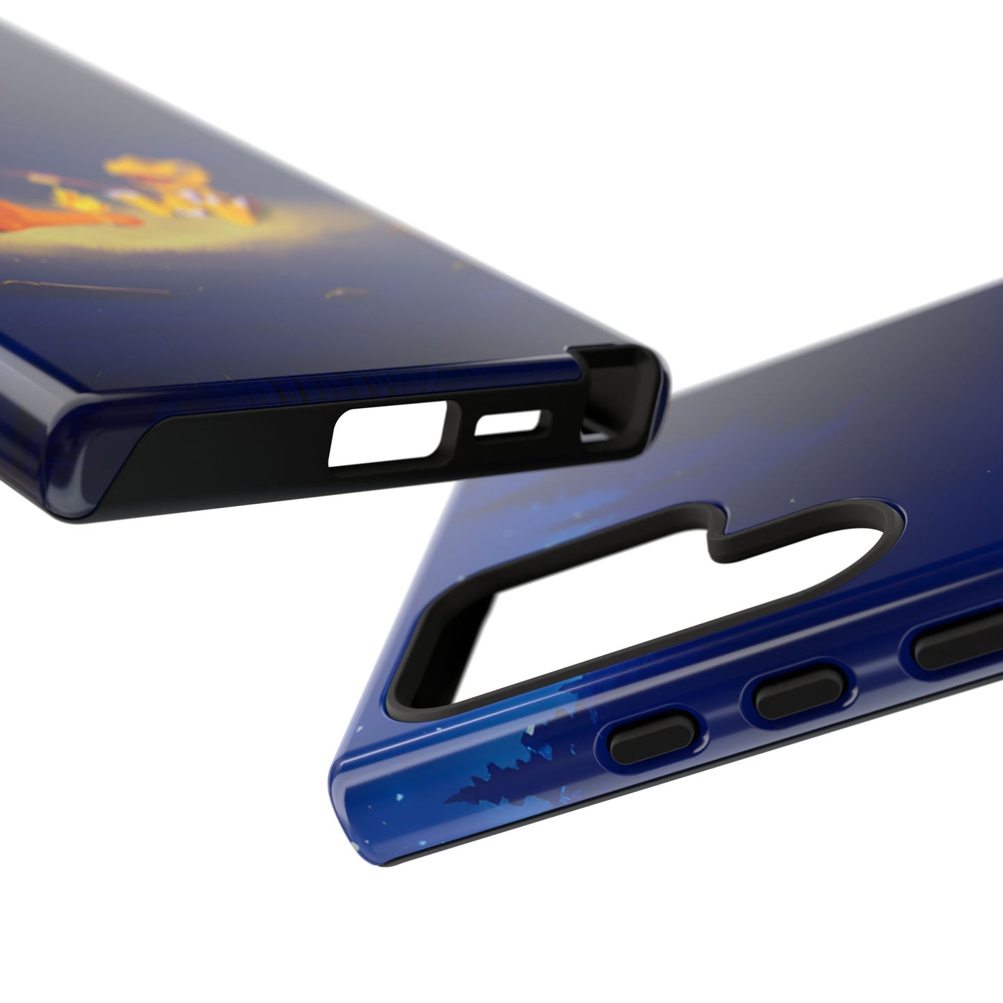 Blazing Friendship: Agumon & Charmander Phone Case