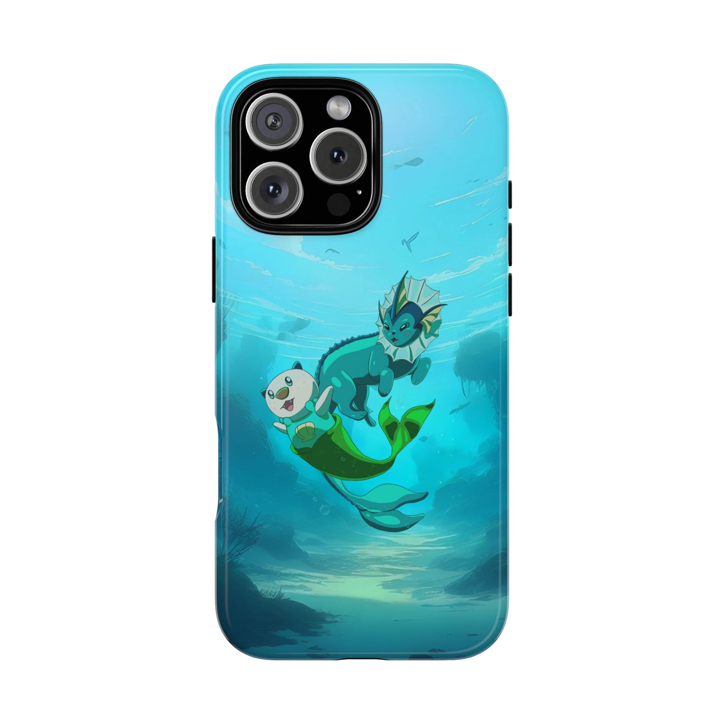 Aquatic Friends Phone Case – Oshawott & Vaporeon