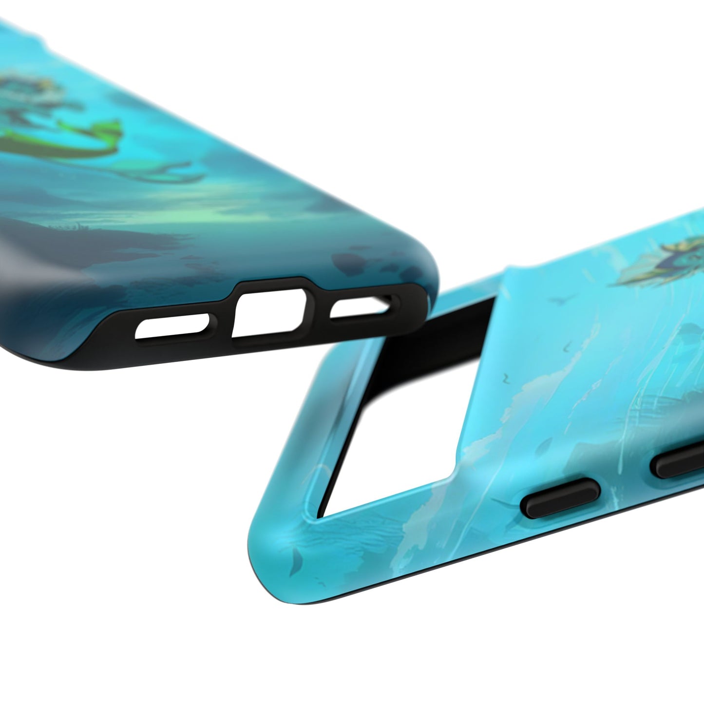 Aquatic Friends Phone Case – Oshawott & Vaporeon