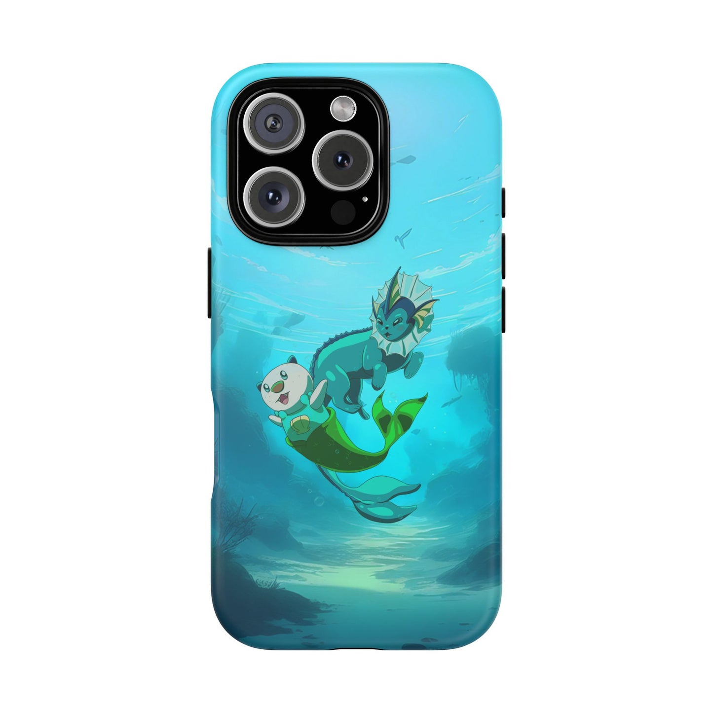 Aquatic Friends Phone Case – Oshawott & Vaporeon