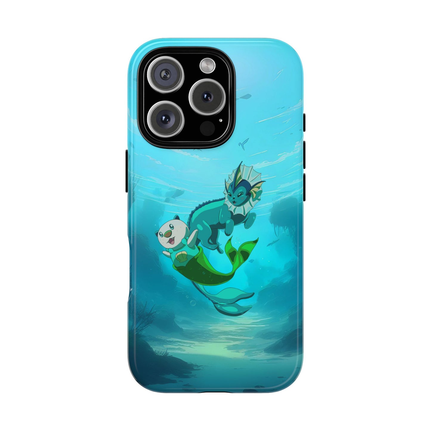 Aquatic Friends Phone Case – Oshawott & Vaporeon