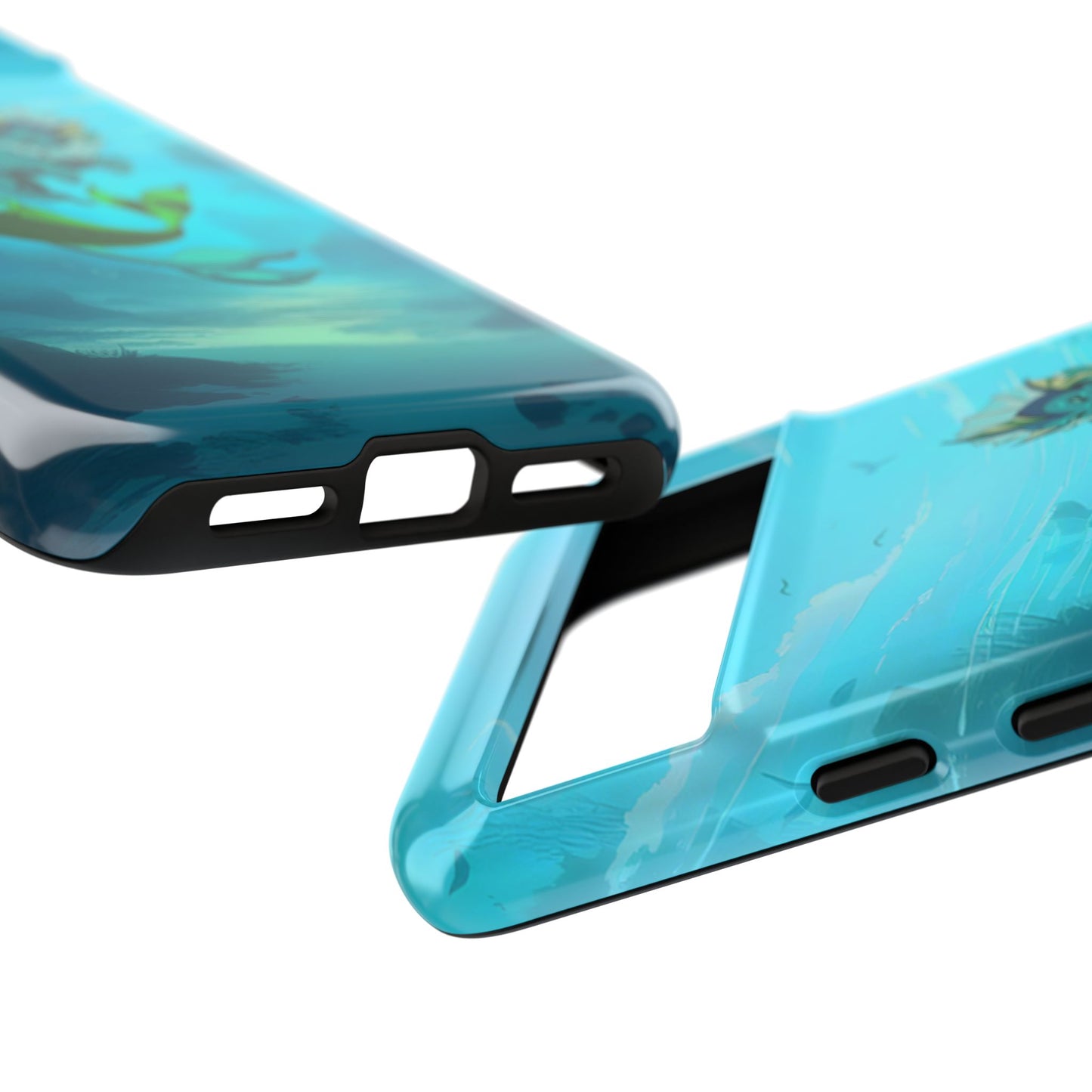 Aquatic Friends Phone Case – Oshawott & Vaporeon