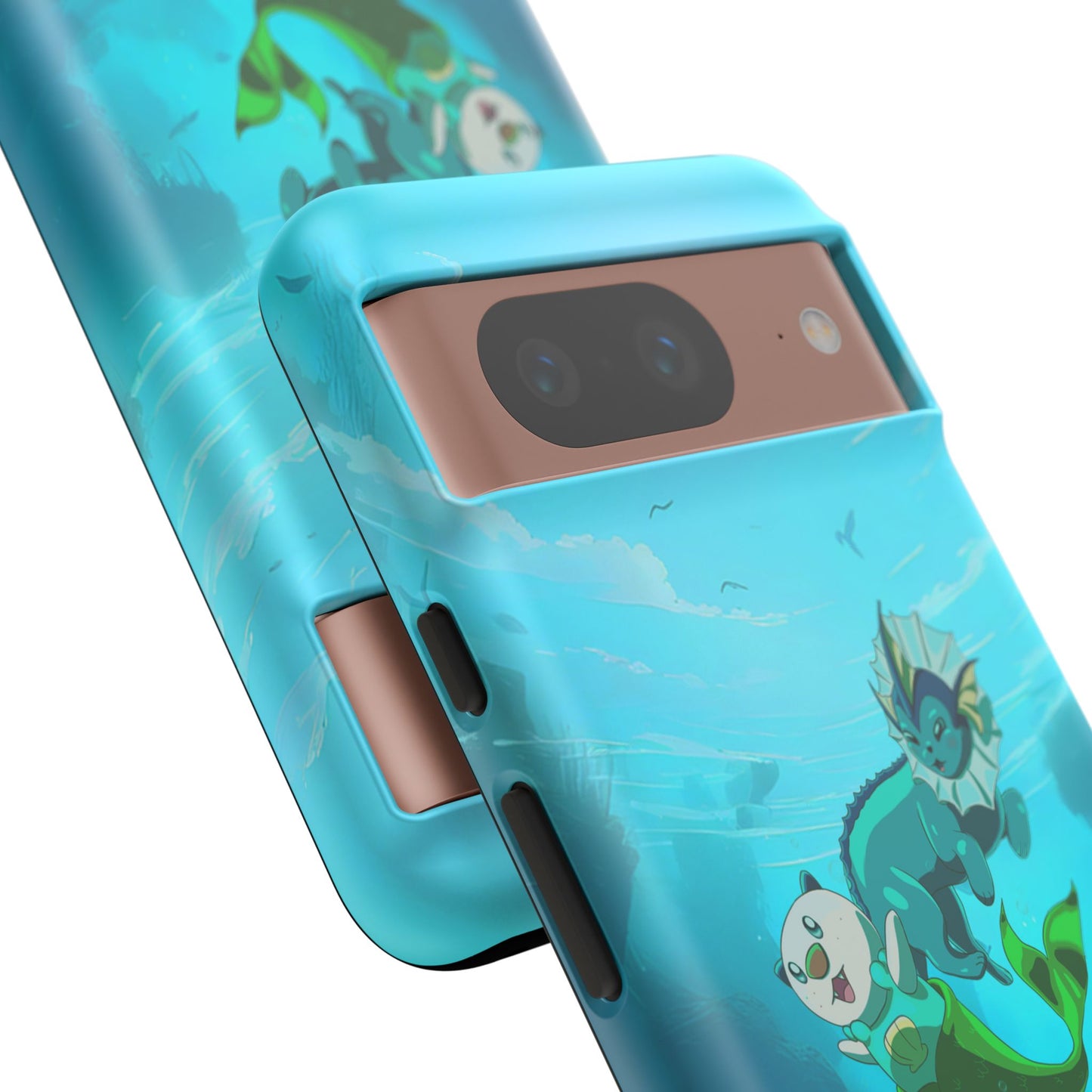 Aquatic Friends Phone Case – Oshawott & Vaporeon
