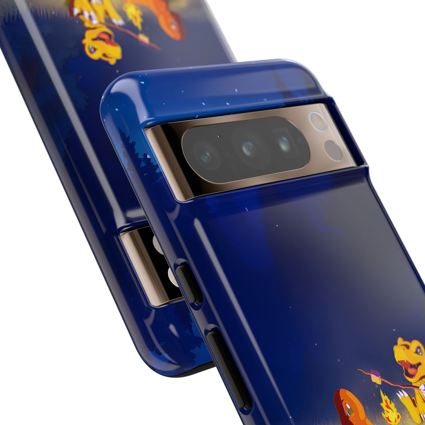 Blazing Friendship: Agumon & Charmander Phone Case