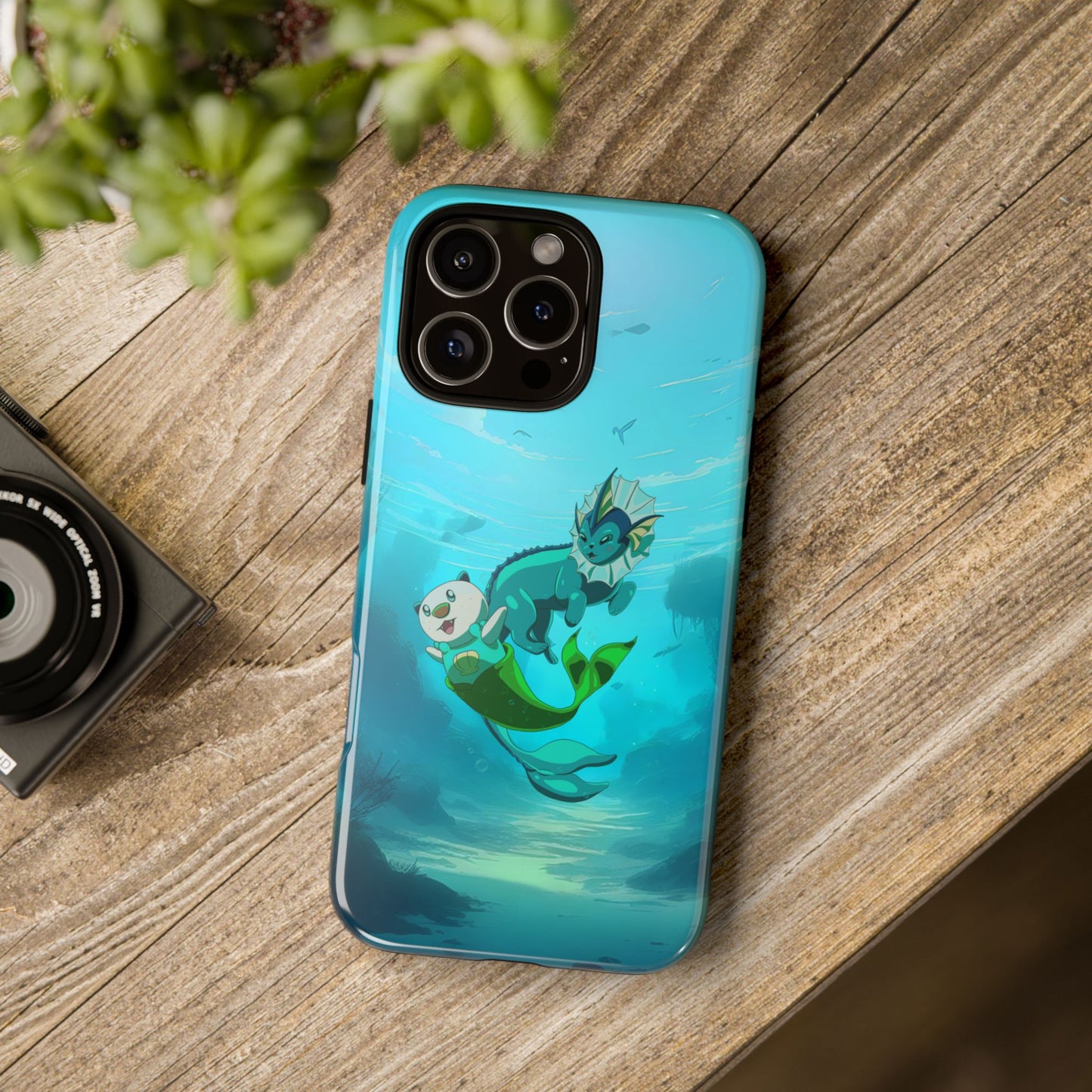 Aquatic Friends Phone Case – Oshawott & Vaporeon