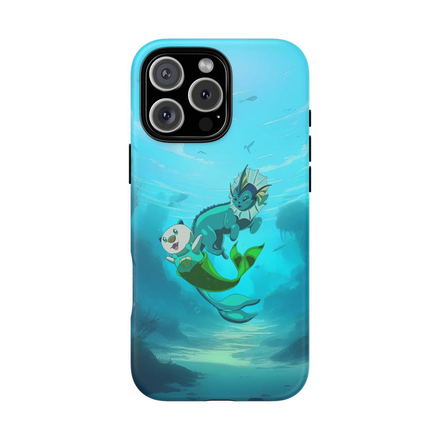 Aquatic Friends Phone Case – Oshawott & Vaporeon
