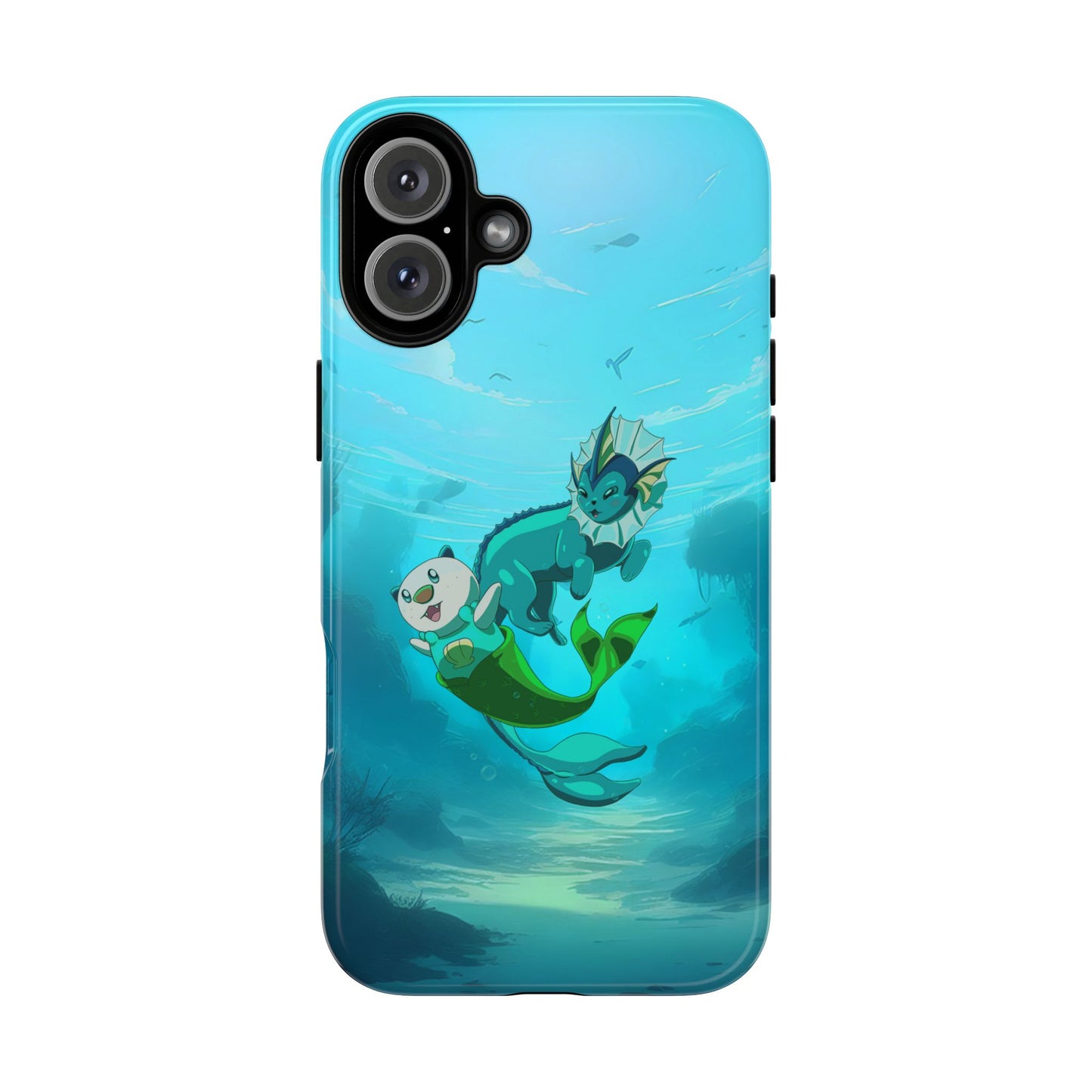 Aquatic Friends Phone Case – Oshawott & Vaporeon