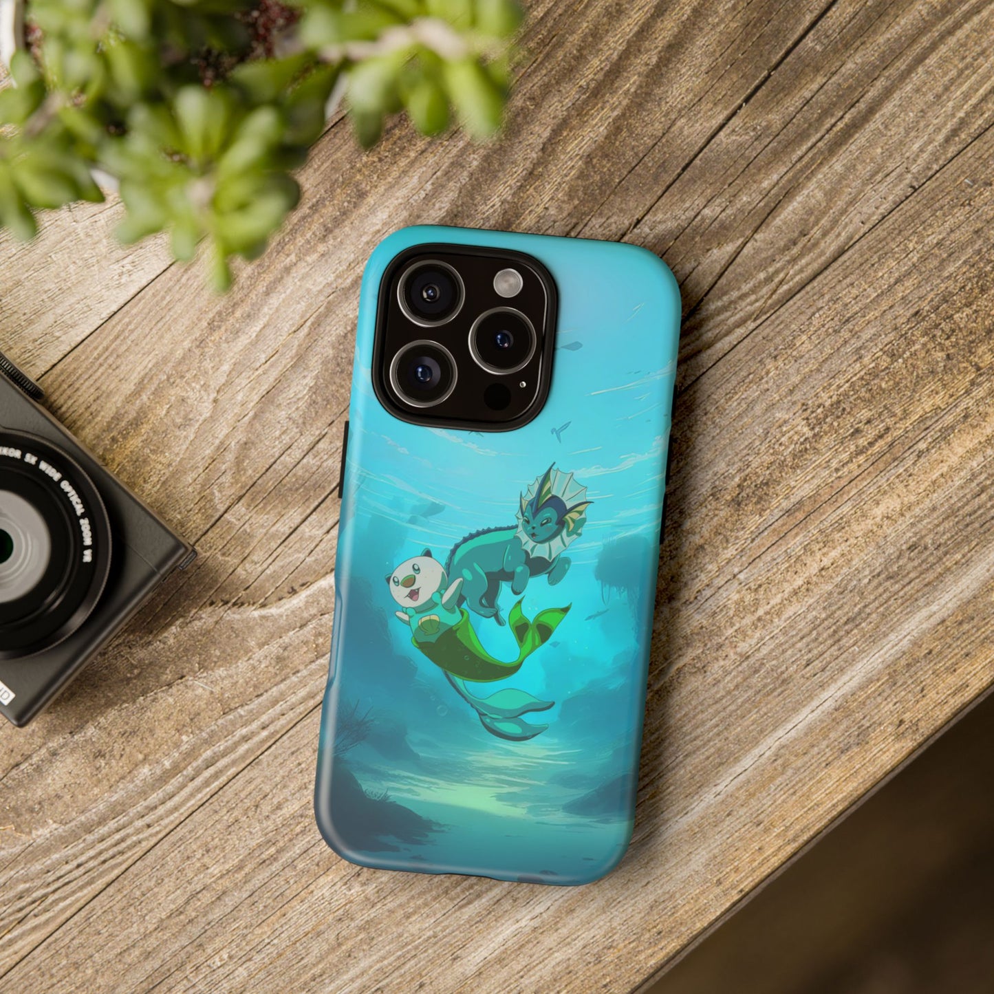Aquatic Friends Phone Case – Oshawott & Vaporeon