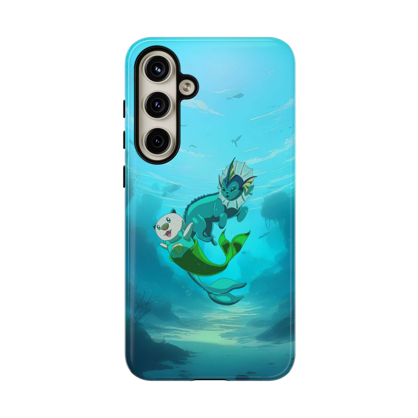 Aquatic Friends Phone Case – Oshawott & Vaporeon