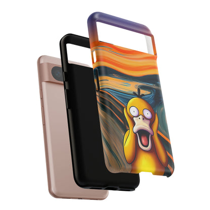 Psyduck's Scream Phone Case – A Whimsical Artistic Touch