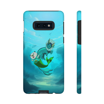 Aquatic Friends Phone Case – Oshawott & Vaporeon