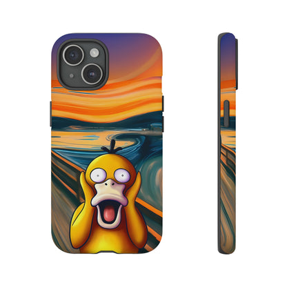 Psyduck's Scream Phone Case – A Whimsical Artistic Touch