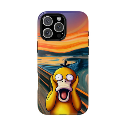 Psyduck's Scream Phone Case – A Whimsical Artistic Touch