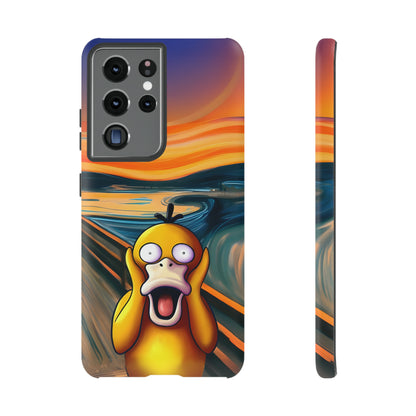 Psyduck's Scream Phone Case – A Whimsical Artistic Touch