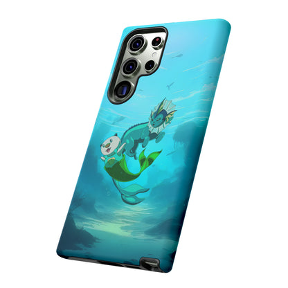 Aquatic Friends Phone Case – Oshawott & Vaporeon