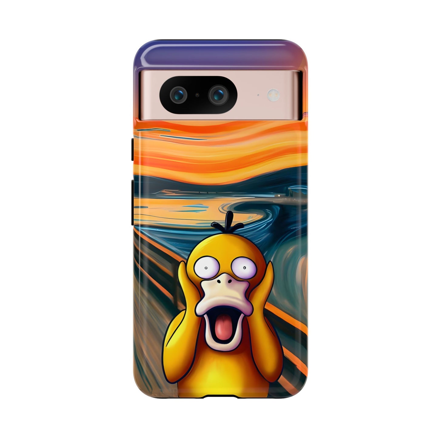 Psyduck's Scream Phone Case – A Whimsical Artistic Touch
