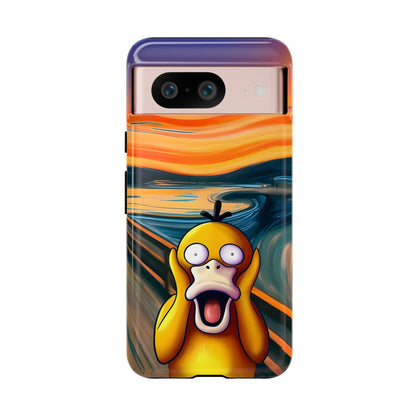 Psyduck's Scream Phone Case – A Whimsical Artistic Touch