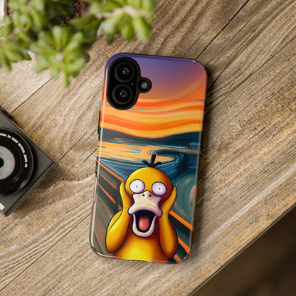Psyduck's Scream Phone Case – A Whimsical Artistic Touch