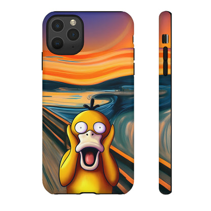 Psyduck's Scream Phone Case – A Whimsical Artistic Touch