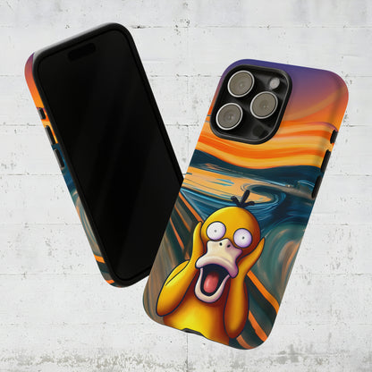 Psyduck's Scream Phone Case – A Whimsical Artistic Touch