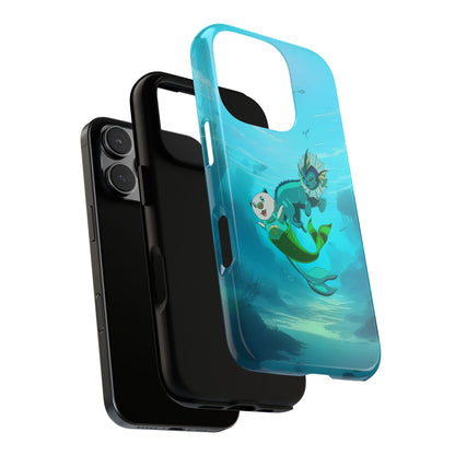 Aquatic Friends Phone Case – Oshawott & Vaporeon