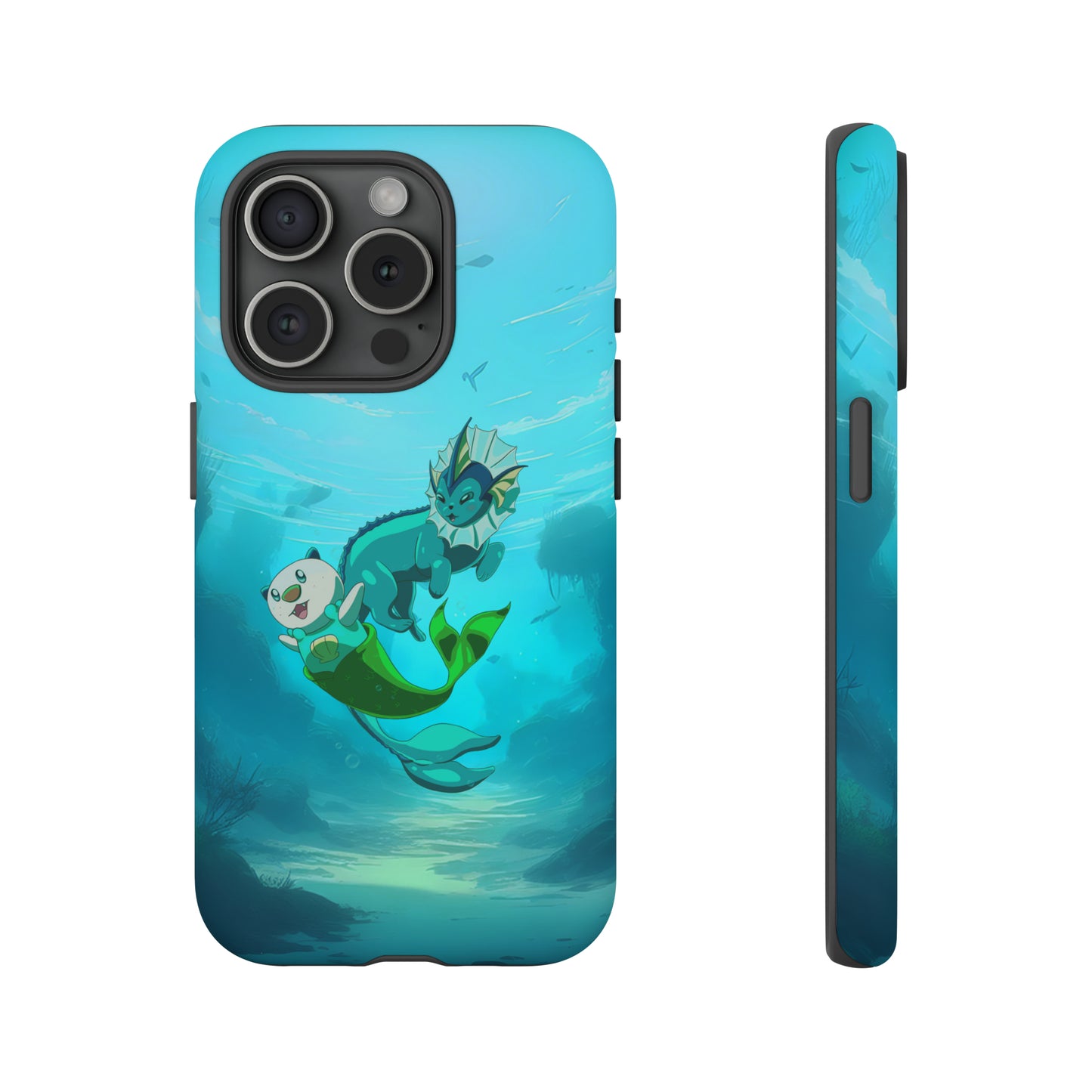 Aquatic Friends Phone Case – Oshawott & Vaporeon