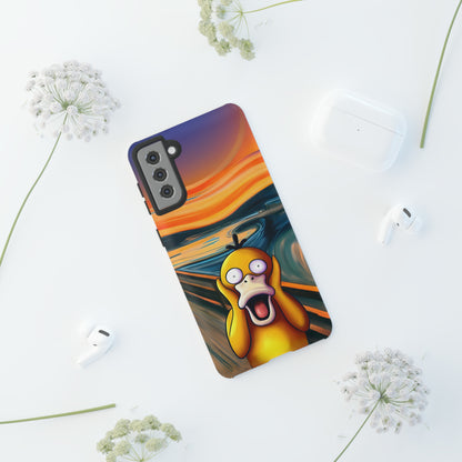 Psyduck's Scream Phone Case – A Whimsical Artistic Touch