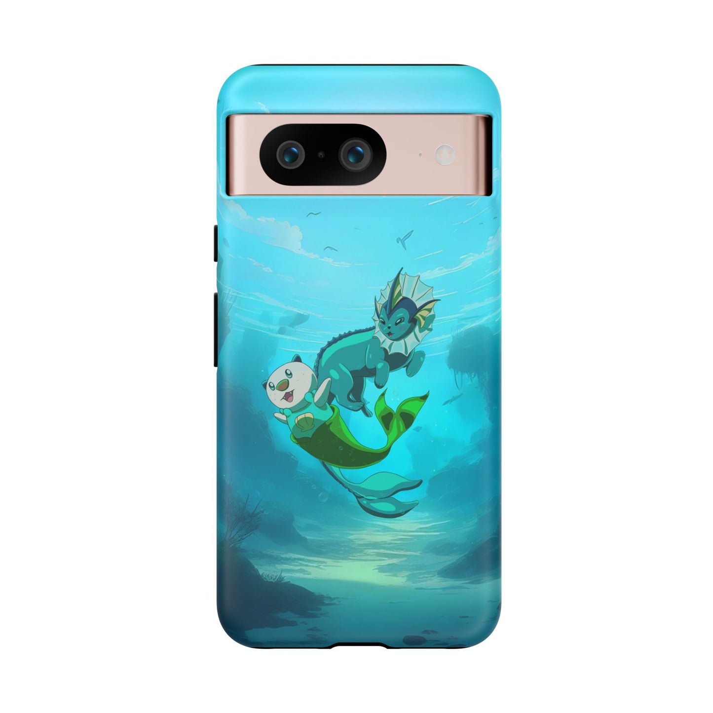 Aquatic Friends Phone Case – Oshawott & Vaporeon