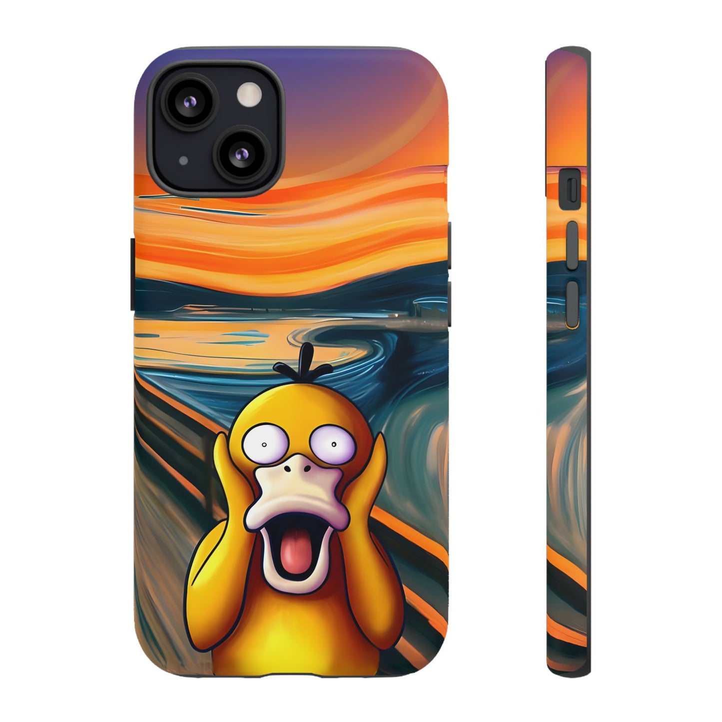 Psyduck's Scream Phone Case – A Whimsical Artistic Touch