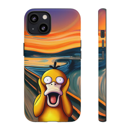 Psyduck's Scream Phone Case – A Whimsical Artistic Touch