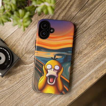 Psyduck's Scream Phone Case – A Whimsical Artistic Touch